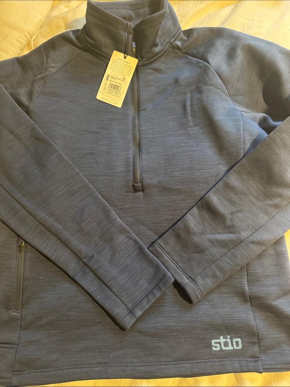Stio women’s -Zip Sweater Pullover - Slate Blue